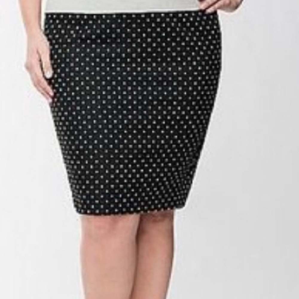 Polka dot skirt
